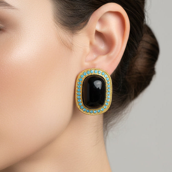 Fazelya kolye & küpe set