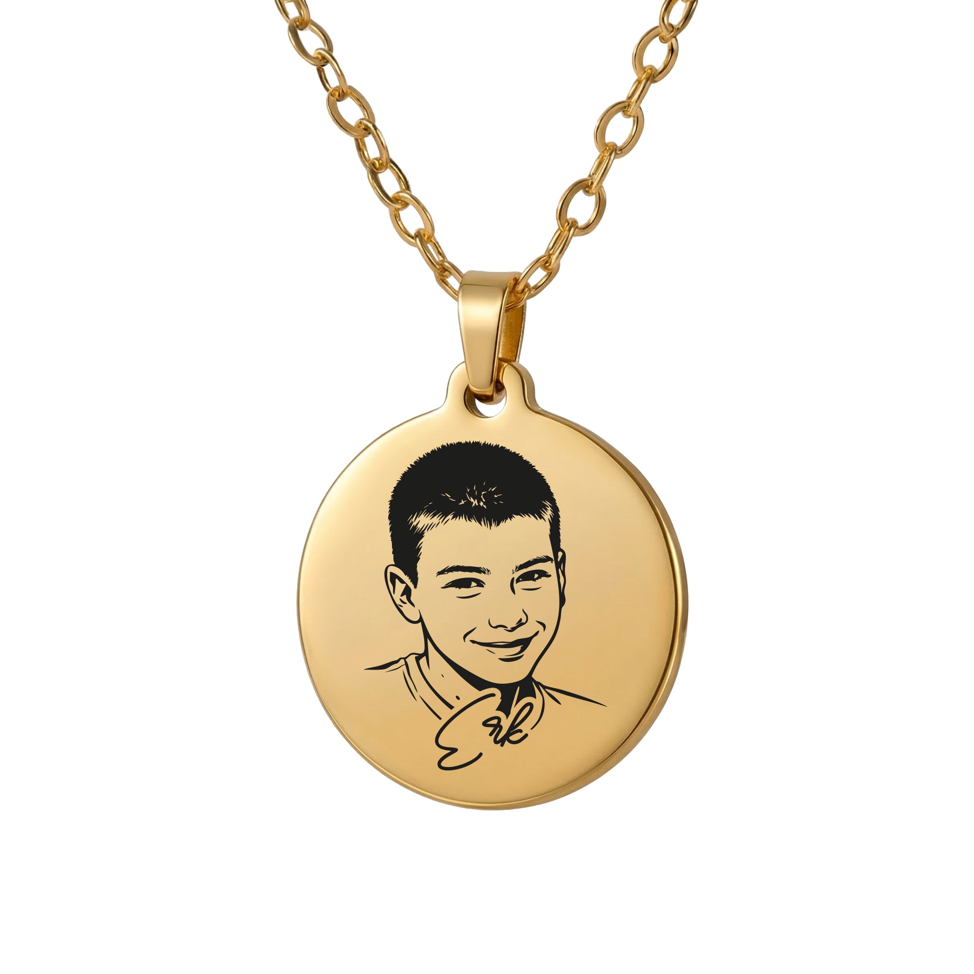 Altın Kaplama Kolye | Fotoğraf + Yazı