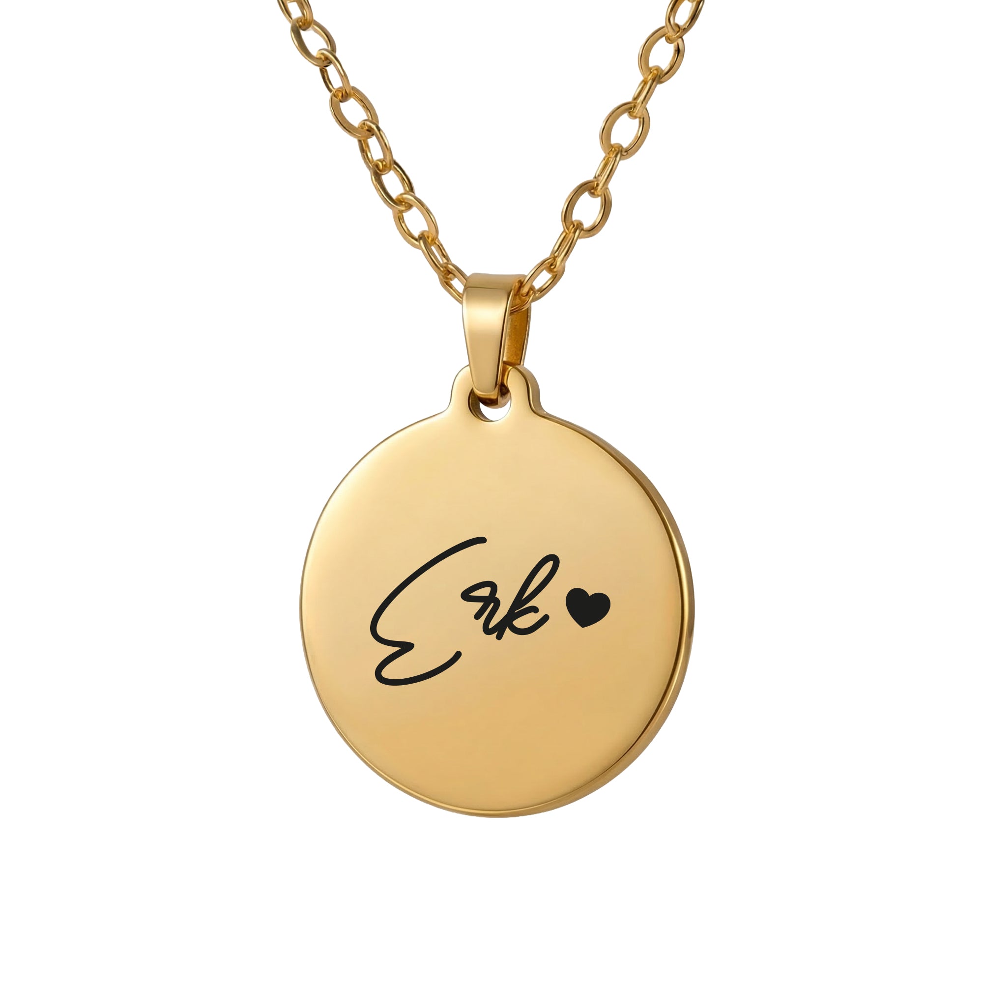 Altın Kaplama Kolye | Fotoğraf + Yazı